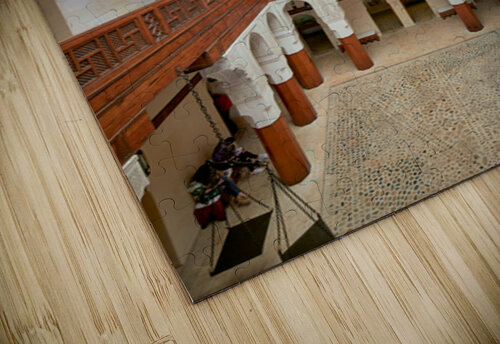 Nejjarine fondouk museum of wood arts and crafts in fez morocco Marco Brivio puzzle