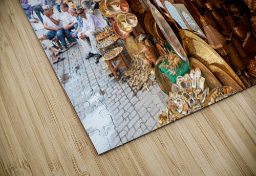 Exploring the souk in Marrakesh and the local crafts on display Marco Brivio puzzle