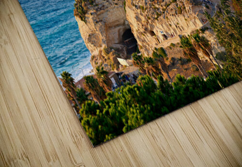 Tourists view Santa Maria dellIsola Monastery in Tropea Calabri Marco Brivio puzzle