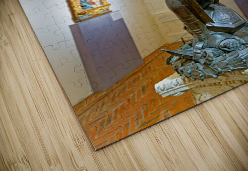 Bronze David stands in Museo Nazionale del Bargello in Florence Marco Brivio puzzle