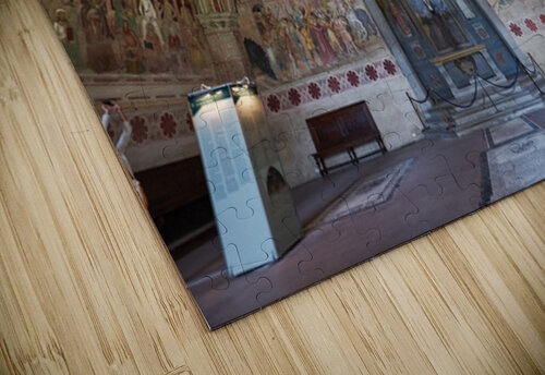 Santa Maria Novella Church in Florence reveals detailed frescoes Marco Brivio puzzle