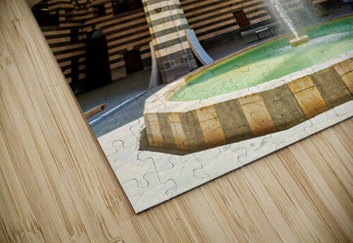 Visitors explore Khan Asad Pasha Caravanserai in Damascus Syri Marco Brivio puzzle