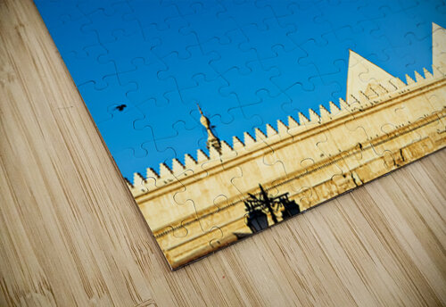 Mosque tower in Damascus against clear blue sky Marco Brivio puzzle