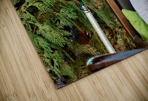 Young woman smokes hookah in outdoor cafe in Aleppo Syria Marco Brivio puzzle