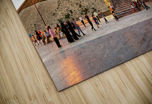 Exploring the citadel of Aleppo during dusk in Syria Marco Brivio puzzle