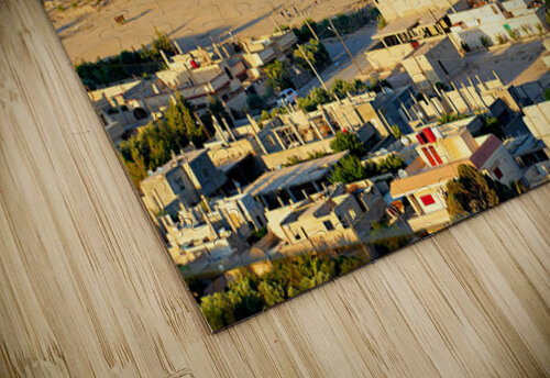 Aerial view shows Palmyra new city in Syria from above Marco Brivio puzzle