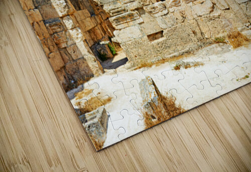 Church of Saint Simeon Stylites in Syria shows ancient stone rui Marco Brivio puzzle