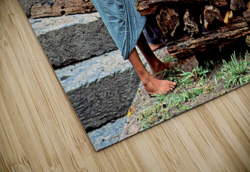 Cremation ceremony in Pashupatinath Kathmandu Nepal Marco Brivio puzzle