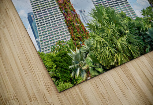 People walk on bridge connecting to Supertree Grove in Singapore Marco Brivio puzzle