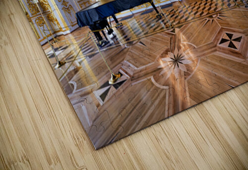 People walk through Catherine Palace in Pushkin St Marco Brivio puzzle