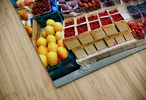 Fruits displayed at Kuznechnyy Rynok Market in Saint Petersburg Marco Brivio puzzle
