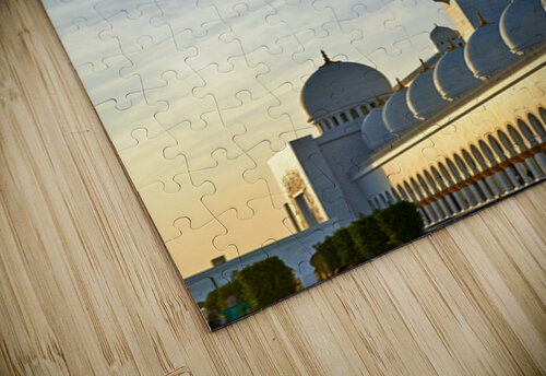 Sheikh Zayed Grand Mosque in Abu Dhabi during sunset Marco Brivio puzzle