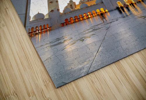Visit to Sheikh Zayed Grand Mosque during evening light Marco Brivio puzzle