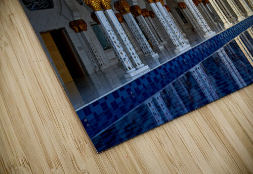Sheikh Zayed Mosque reflection in Abu Dhabi Marco Brivio puzzle