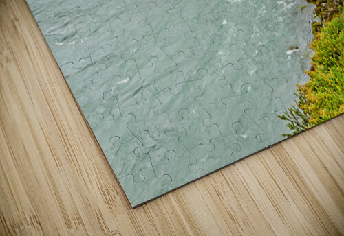 Exploring Godafoss waterfall in Iceland on a cloudy day Marco Brivio puzzle