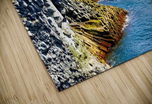 Arnarstapi cliffs show rocky coastline in Iceland Marco Brivio puzzle