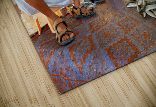 Fish market in Muscat Oman shows local trade activity Marco Brivio puzzle