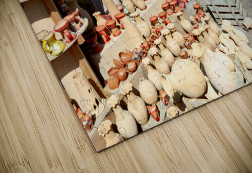 Visitors explore the market at Nizwa Oman during the day Marco Brivio puzzle