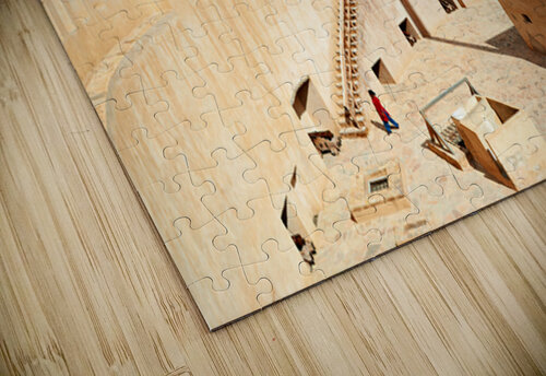 Visit to Nizwa Fort in Oman with visitors and open sky Marco Brivio puzzle