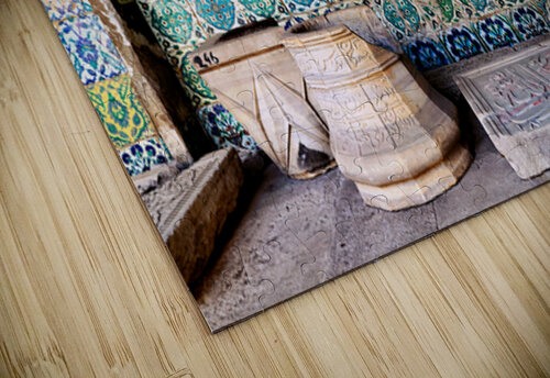 Exploring mosaic tiles and stone work in Topkapi Palace Marco Brivio puzzle