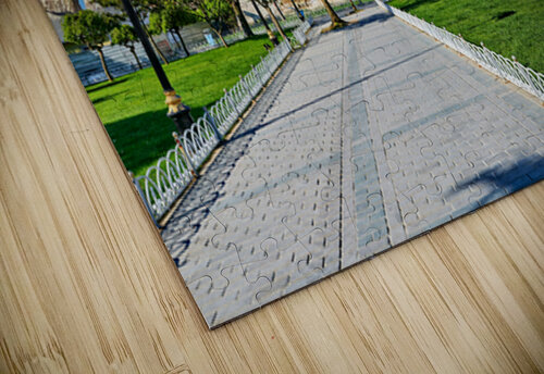 Visit Blue Mosque in Istanbul Turkey with clear sky Marco Brivio puzzle