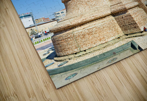 Republic monument at taksim square in istanbul turkey Marco Brivio puzzle