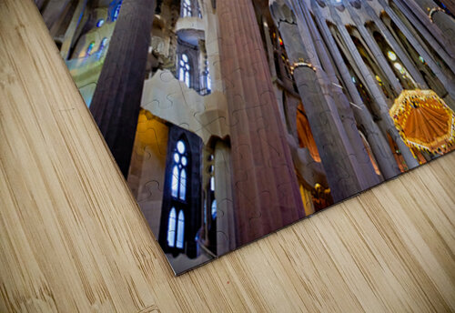 Inside Basílica de la Sagrada Família Barcelona Marco Brivio puzzle