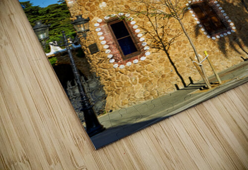 Exploring the fairytale house in Park Guell Barcelona Marco Brivio puzzle