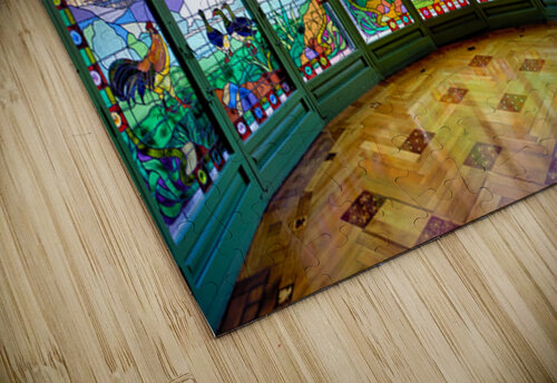 Stained glass windows at Casa Lleo Morera in Barcelona Marco Brivio puzzle