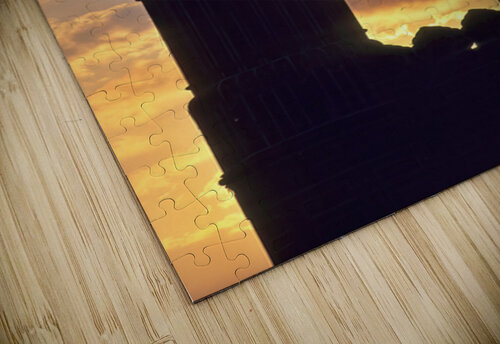 Badshahi mosque towers at sunset in Lahore Marco Brivio puzzle