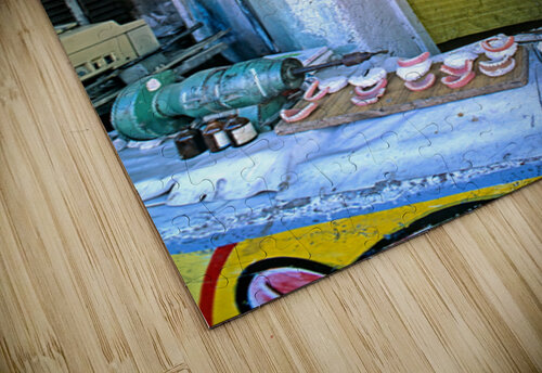 Street dentist providing services in Peshawar Marco Brivio puzzle