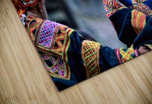 Kids enjoying life in Kalash village Bumburet Valley Marco Brivio puzzle