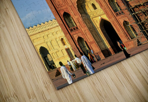 Badshahi mosque in Lahore showcases historical architecture Marco Brivio puzzle