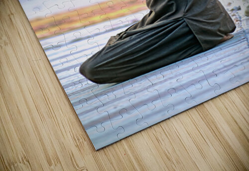 Prayers in the mosque of Chitral Pakistan at sunset Marco Brivio puzzle