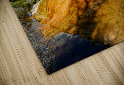 Yellowstone national park orange spring mound in usa Marco Brivio puzzle