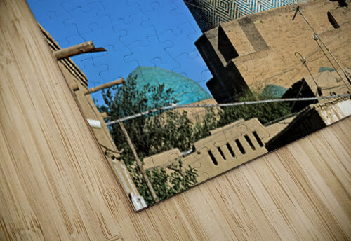 Khiva towers and domes show vibrant architecture in Uzbekistan Marco Brivio puzzle