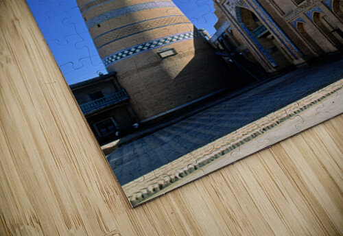 Explore Khivas historic minaret and architecture Marco Brivio puzzle