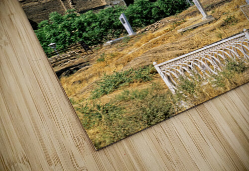 Cemetery in Samarkand with blue domes and historical buildings Marco Brivio puzzle