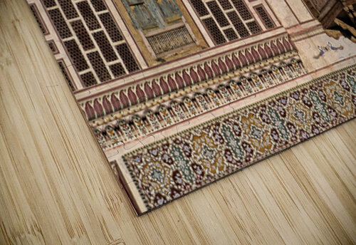 Historic house facade in Samarkand shows ancient design Marco Brivio puzzle