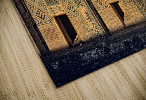 Madrasa architecture in Samarkand shows detailed design work Marco Brivio puzzle