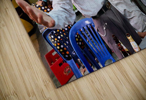 Men gather in Ho Chi Minh Vietnam for drinks and conversation Marco Brivio puzzle