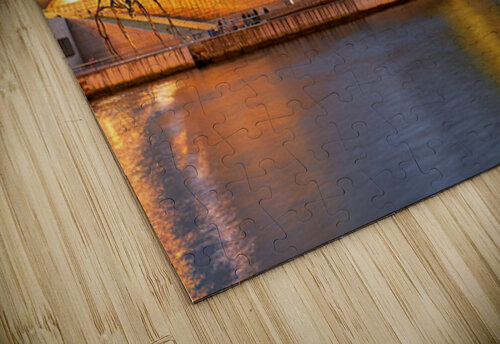 Guggenheim Museum shines at night in Bilbao Spain Marco Brivio puzzle