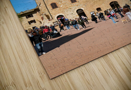 Visit to San Gimignano in Tuscany at Piazza del Duomo Marco Brivio puzzle