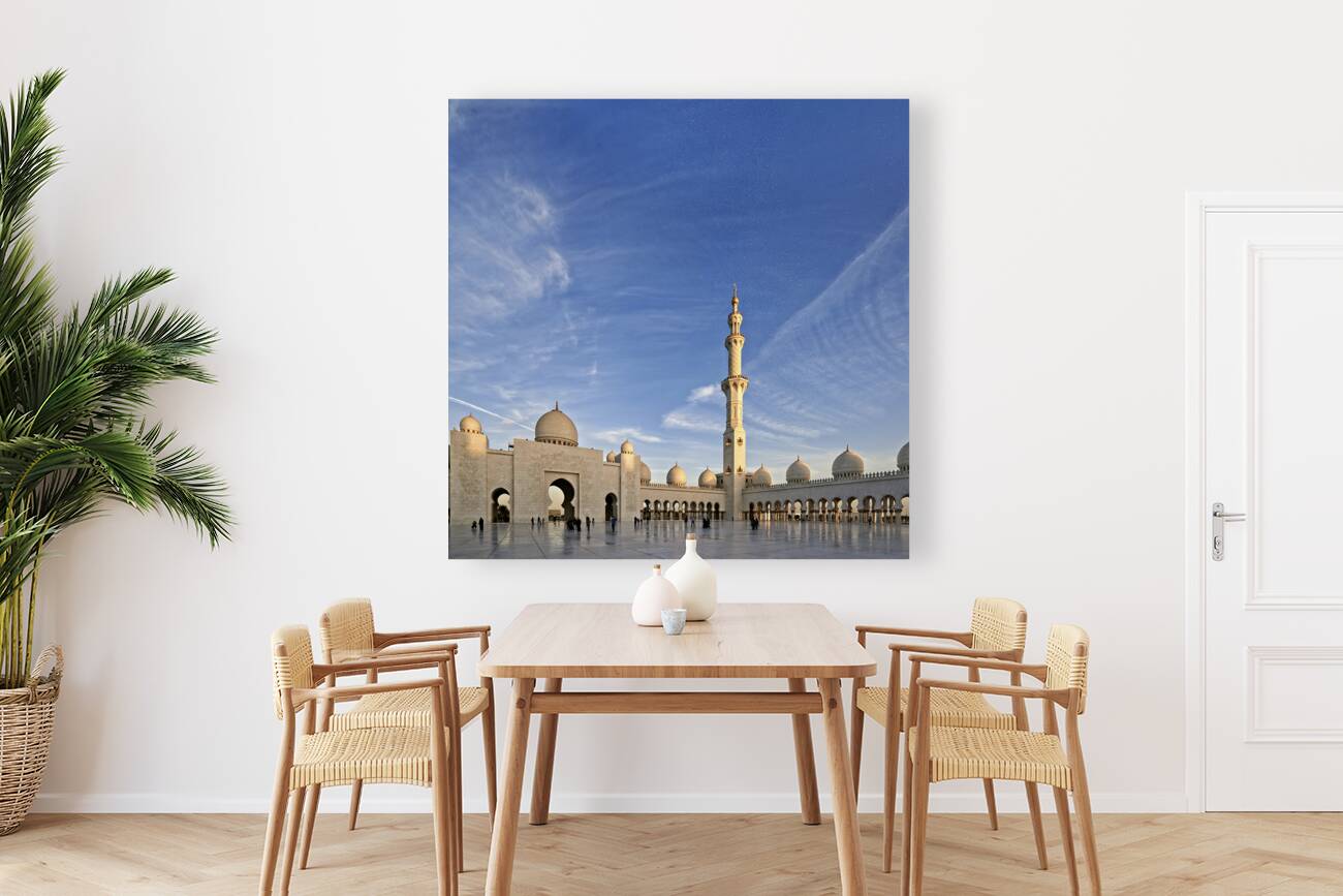 ABU DHABI. Sheikh Zayed Grand Mosque Reproduction