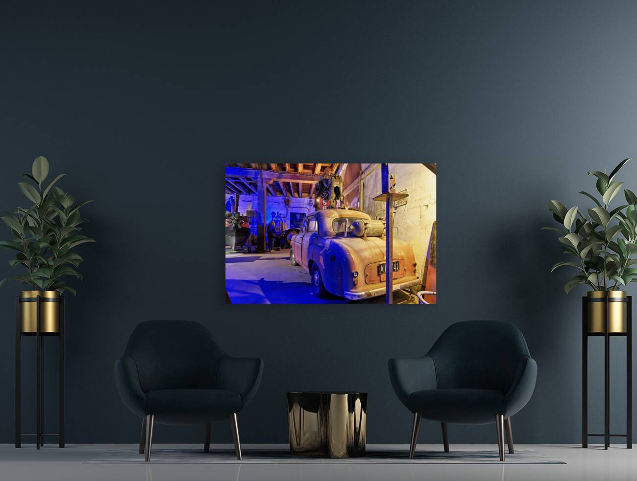 Oamaru New Zealand. Steampunk HQ Art gallery. Reproduction