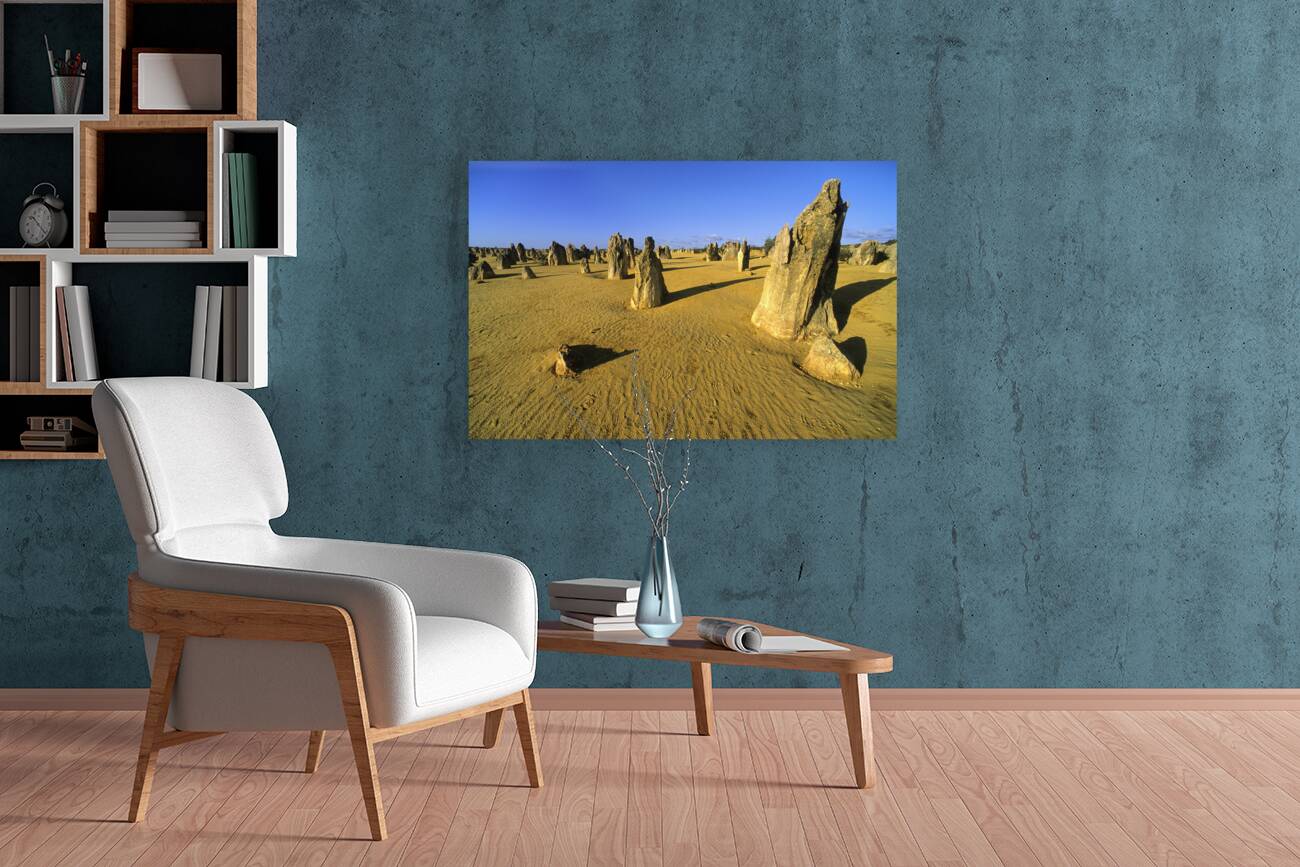 Pinnacles Desert. Nambung National Park. Western Australia Reproduction