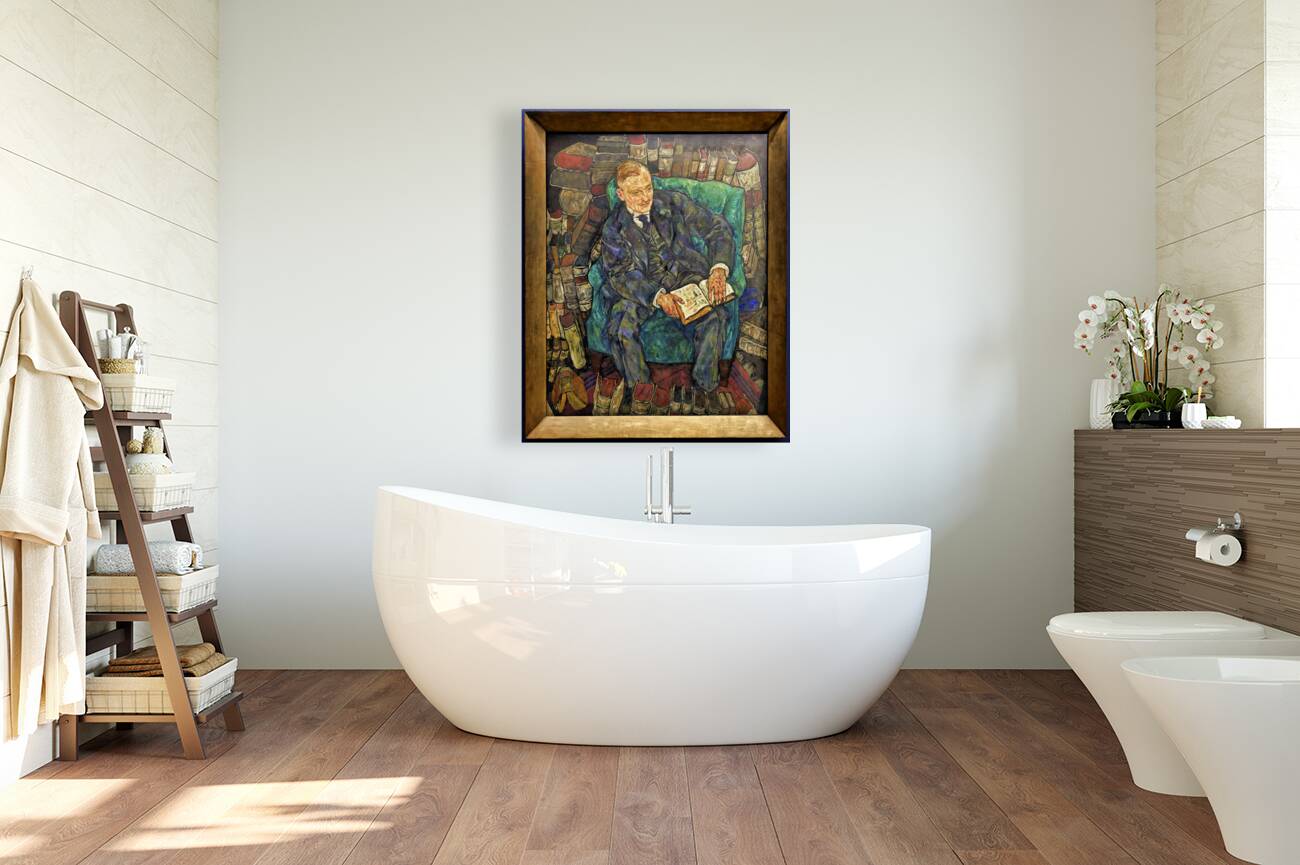 Egon Schiele - Portrait of Dr. Hugo Koller 1918 - Belvedere Museum Vienna Austria Reproduction