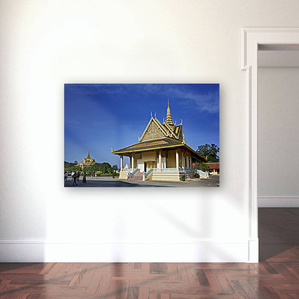 The Throne Hall at the Royal Palace Phnom Penh Cambodia Reproduction