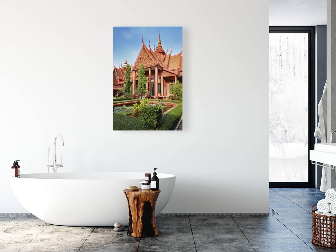 The National Museum of Phnom Penh Cambodia Reproduction