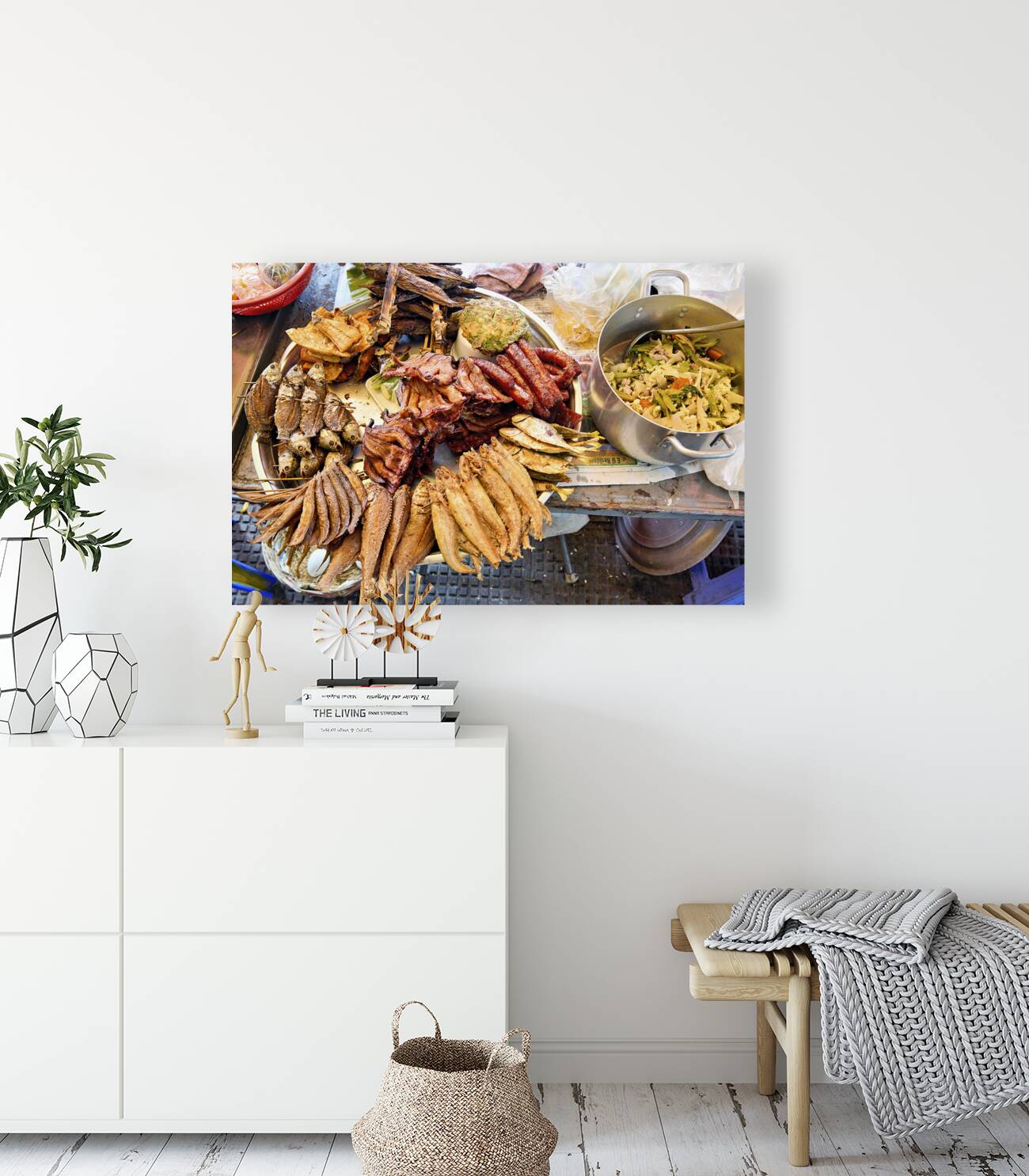 Central Market Psah Thom Thmey of Phnom Penh Cambodia Reproduction